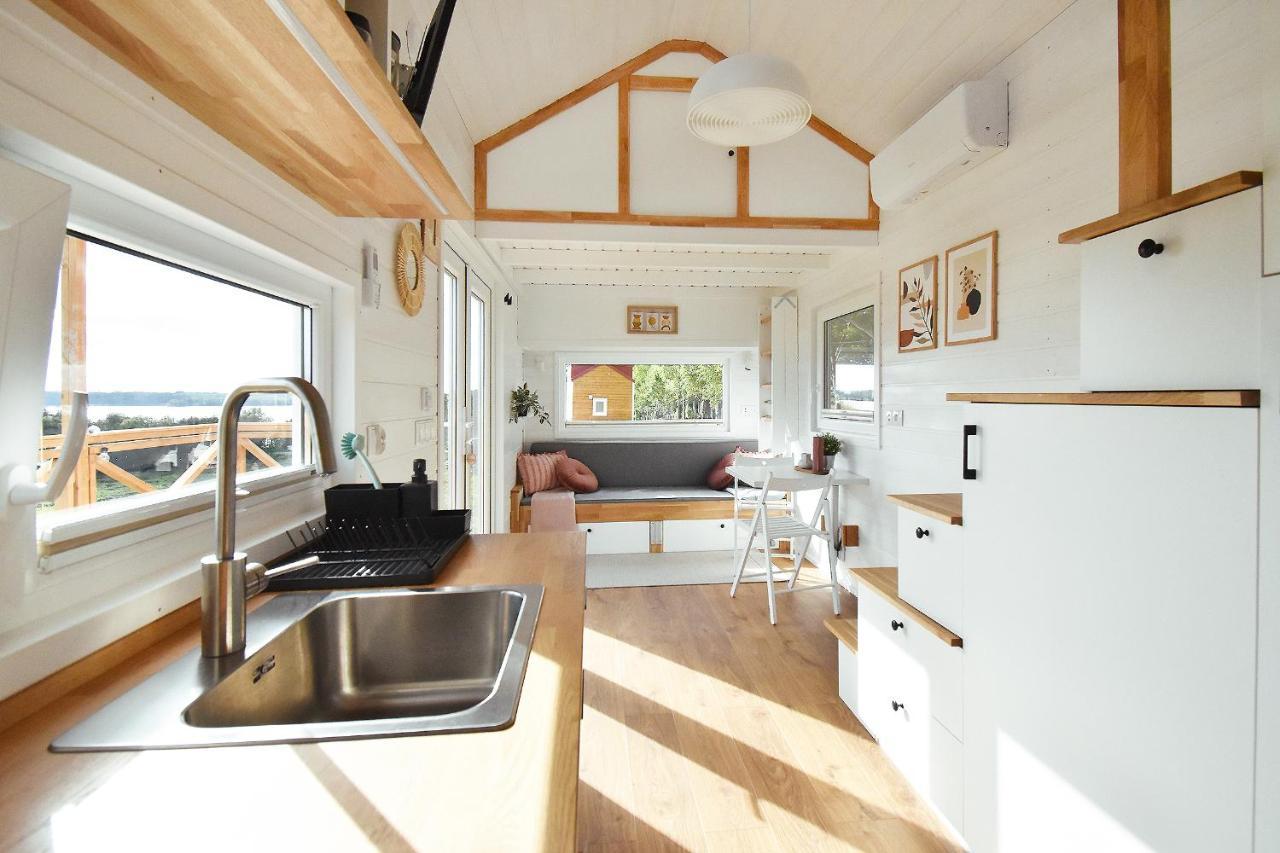 ビスクピエツ Dadaj Park - Tiny Houseヴィラ エクステリア 写真
